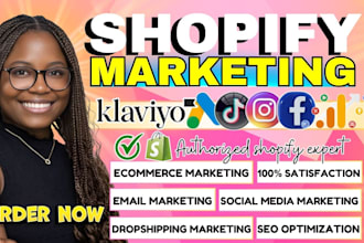 boost shopify store sales, shopify ecommerce marketing, social media manager