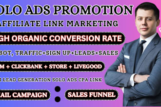 do USA solo ads MLM leads generation, solo ads affiliate CPA link marketing