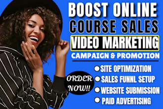 do social media marketing for your online course, ebook, book promotion
