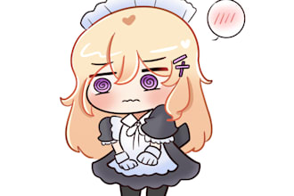 draw cute anime chibi art