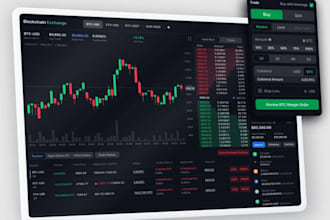 create crypto wallet, crypto exchange website and mobile app for you