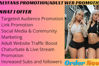 do onlyfans promotion fansly fanvue patreon adult web promotion link marketing
