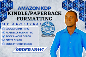 format amazon KDP book, kindle paperback formatting, canva layout design, cover