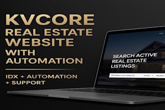 kv core real estate website lead generation bold trail lofty CRM automation seo