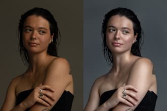 do photo editing and  retouching in photoshop and lightroom