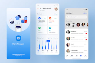 develop multivendor marketplace app like amazon, ecommerce app, online store app