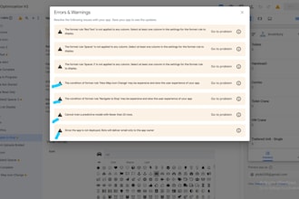fix a bud, debug error and optimize your appsheet app