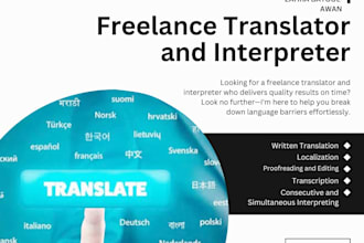 professionally translate english into multiple languages