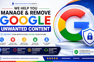 deindex defamatory google results negative links news articles and mugshots