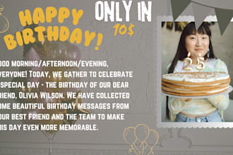 design personalized designs for a memorable celebration