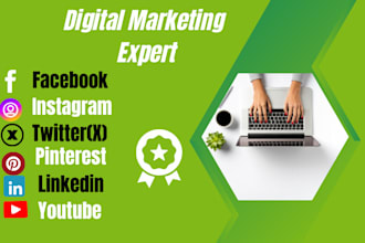 be your expert digital marketer with 6 years of experience