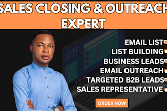 be sales representative appointment setting sales lead cold calling sales closer