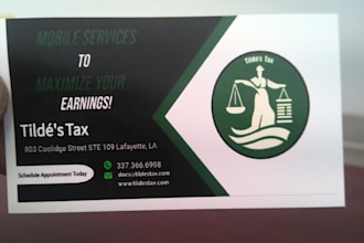 provide a tax consultation and answer any tax questions