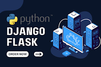 be your backend developer python, django, flask expert for robust web apps