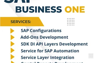 develop sap business one addons, integrations and custom solutions