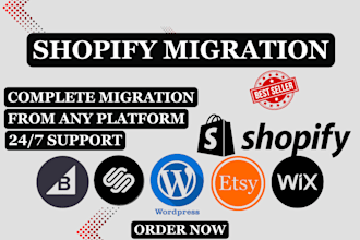 do shopify migration volusion ecwid joomla wix webador duda site123 to shopify
