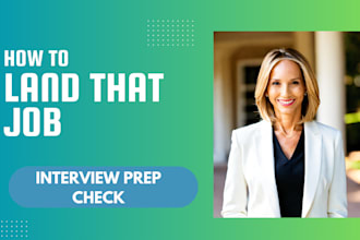 get you prepped for that big interview