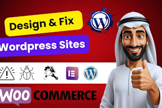 fix wordpress issues, redesign your website, and provide expert site help