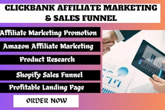 clickbank afiliate link promotion amazon marketing affiliate shopify sale funnel
