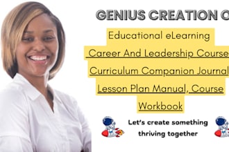 create career and leadership course, course companion journal, and  lesson plan