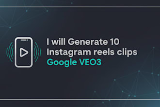 generate 10 instagram reels clips google veo3