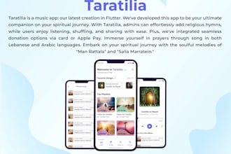 develop a music streaming app, music app for android and ios
