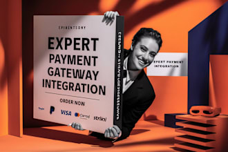 integrate stripe paypal payment gateway, wise, klarna, authorize dot net, php