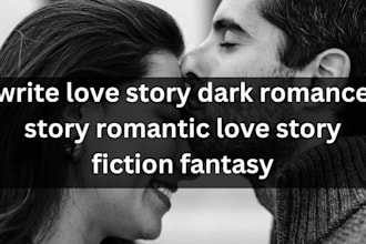 write love story dark romance story romantic love story fiction fantasy