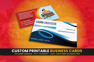 design awesome printable business cards