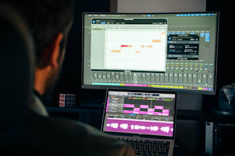 manually tune and align your voices using melodyne 5, noise reduction if needed