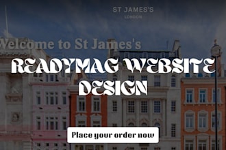your expert for readymag website design
