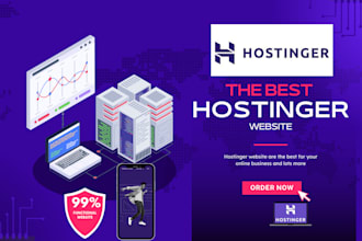 design redesign migrate on cloud flare, wix studio, wordpress, hostinger website
