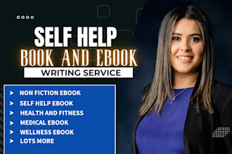 be self help ebook ghostwriter, ghostwrite health and fitness ebook, self help