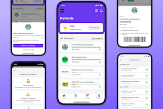 loyalty app, reward base app, discount app, CRM app, in store gamification app