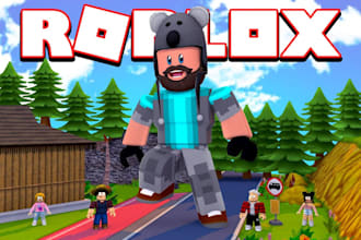 build roblox gameplay,lua,roblox scripter,realistic 3d map,model,asset,obby,guis