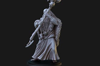 suclpt quality 3d model,figure ball joint doll toy, human,creatures for printing
