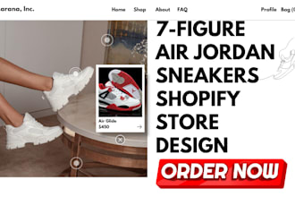 build 7figure air jordan shopify store sneakers shopify store air jordan website