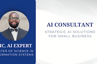 be your expert ai business consultant