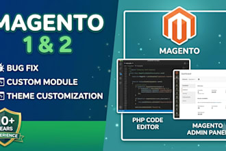 fix magento 1 and magento 2 bugs, errors and issues