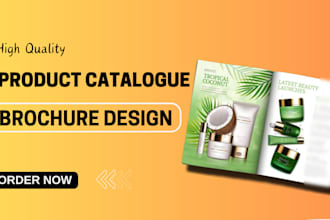 design medical brochure product catalog sell sheet magazine