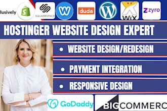 godaddy website redesign wordpress website redesign hostinger website design