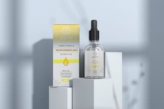 do skincare, cosmetic, jar, box packaging, and label design