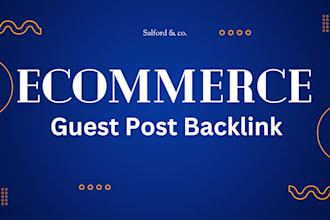 publish article ecommerce guest post high da dofollow ecommerce backlink