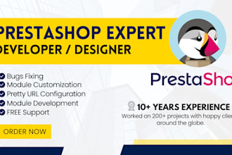 fix prestashop issues and theme modification