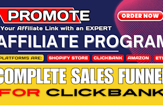 promote clickbank sales funnel or affiliate marketing to boost clickbank sales