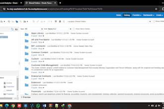 provide solutions and support in oracle cloud fusion and ebs development