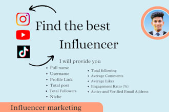 find best influencer for influencer marketing