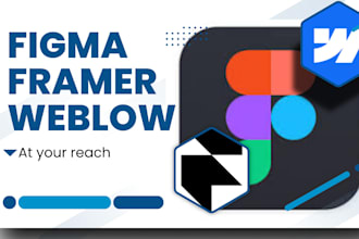 figma to webflow framer landing page wix framer website design