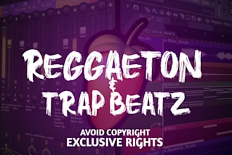 produce professional reggaeton and trap beats for you in 24h