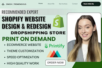 design shopify print on demand, shopify dropshipping, printify, printful, etsy